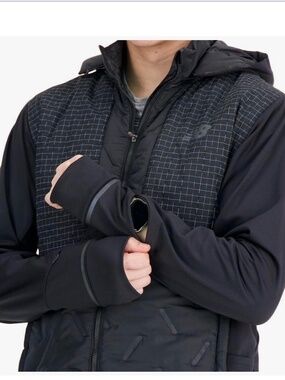 New Balance Men’s Run Luminous Heat Jacket - Size L